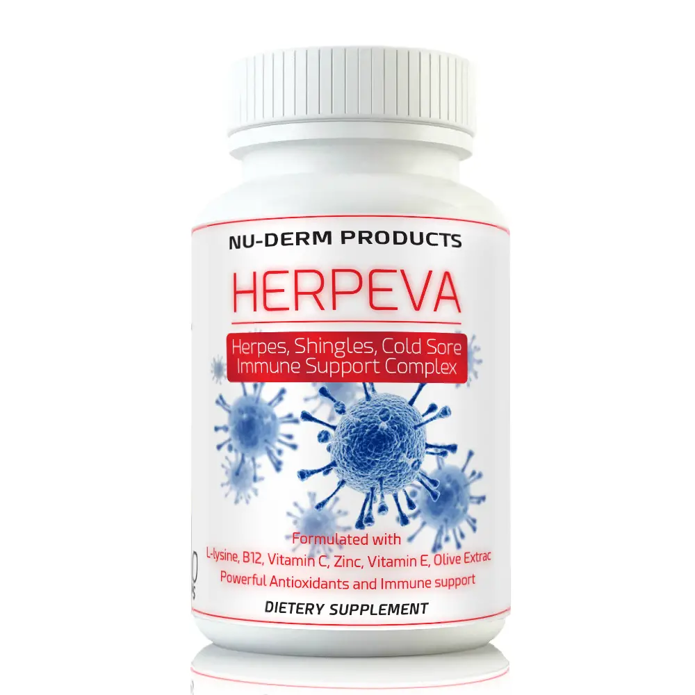 Herpeva BEST Supplements Clinical Strength Herpes Cold ...