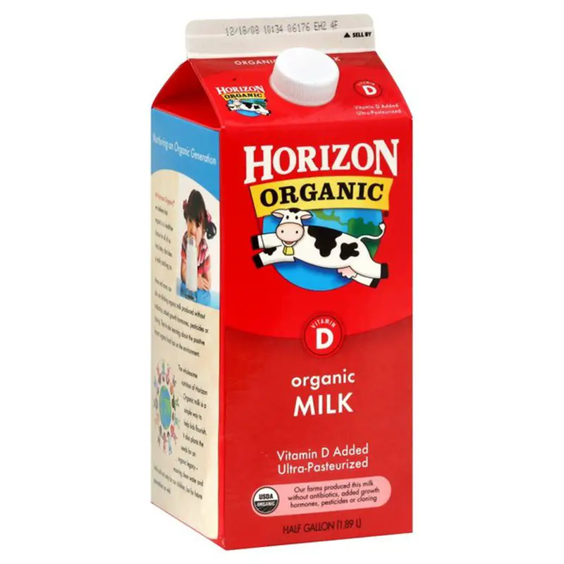 Horizon Organic Whole High Vitamin D Milk (0.5 gal)