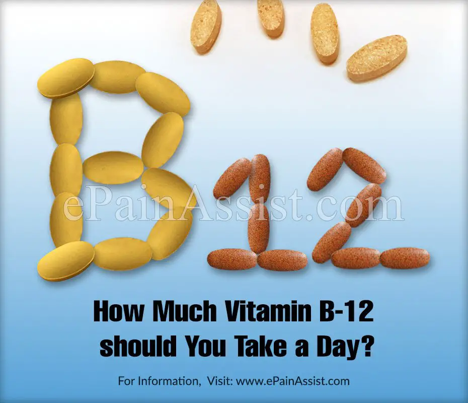 How Much Vitamin B