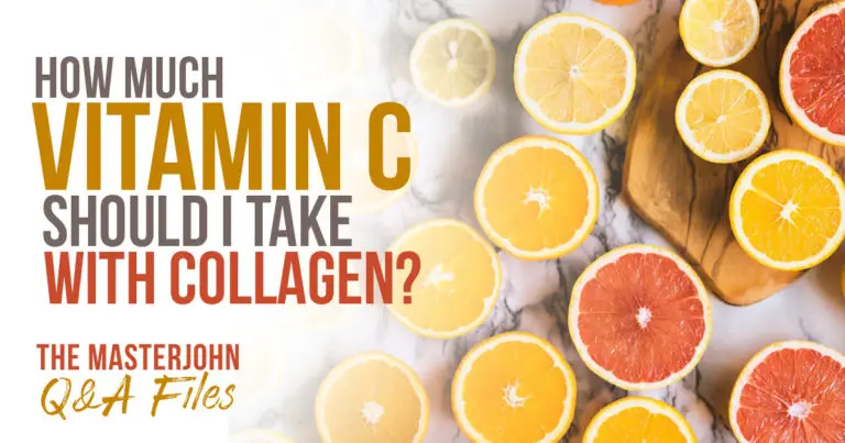 How much vitamin C should I take with collagen ...