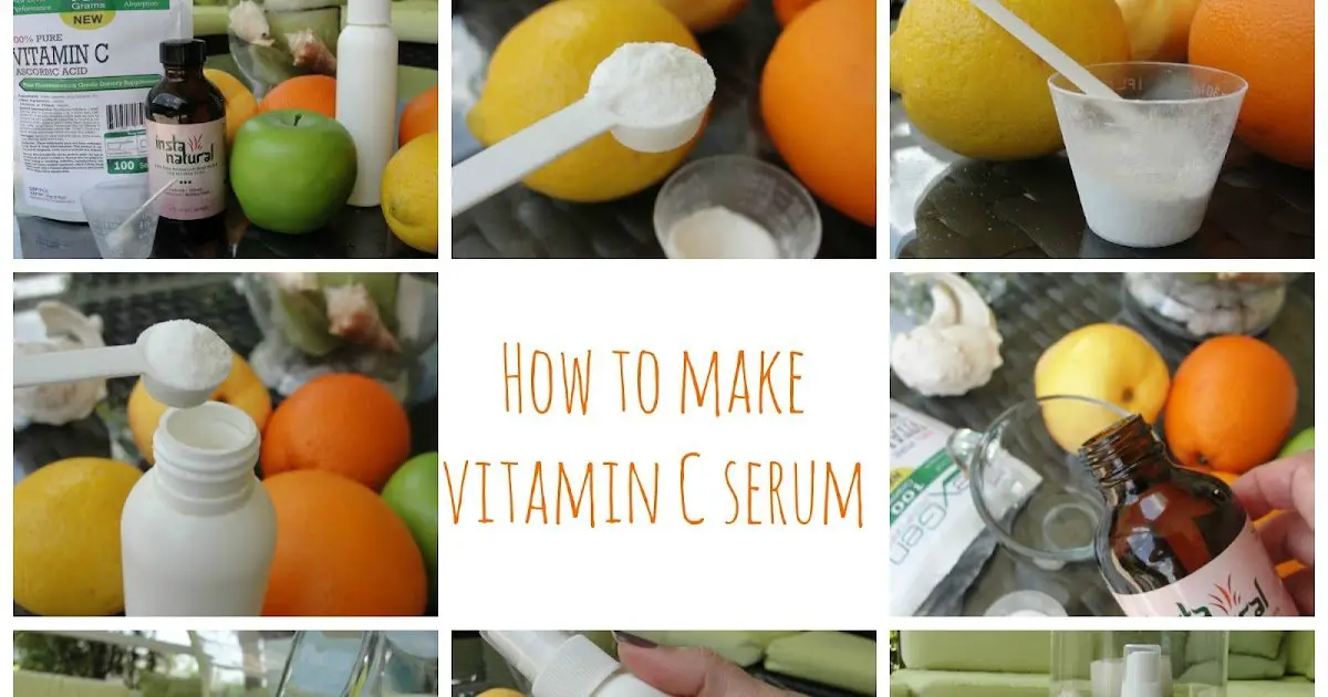 How to make your own Vitamin C serum!