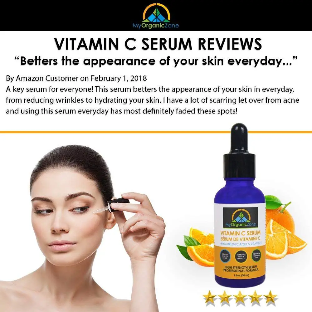 How to Use the Vitamin C Serum: Use our Vitamin C Serum in the morning ...