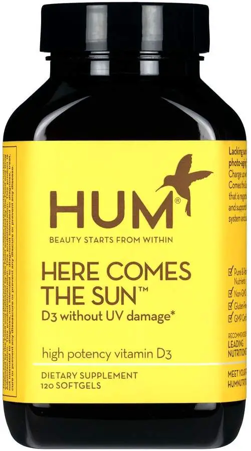 Hum Nutrition Here Comes the Sun Vitamin D Supplement