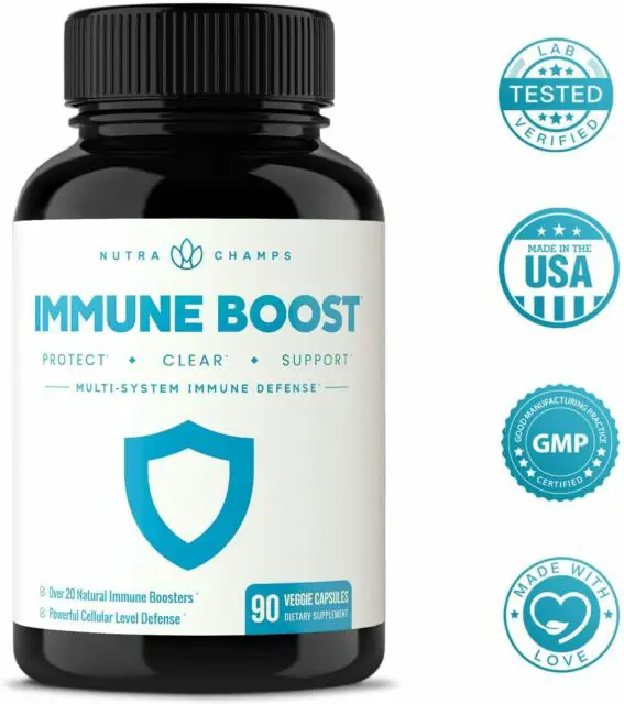 Immune Boost Support Immunity Supplement