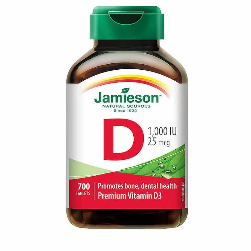 Jamieson Vitamin D 1000 IU/25 mcg