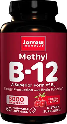 Jarrow Formulas Methylcobalamin (Methyl B12), Supports ...