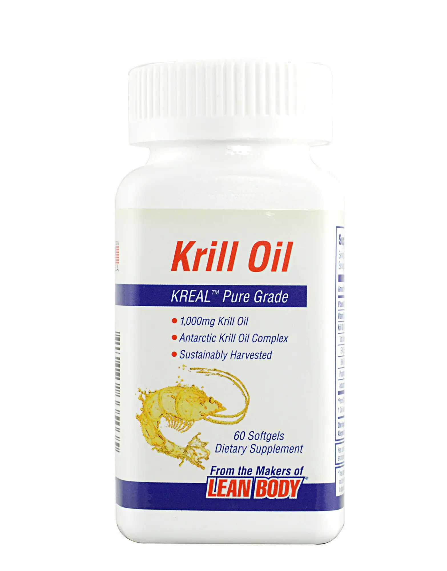 Krill Oil by LABRADA NUTRITION (60 softgels)