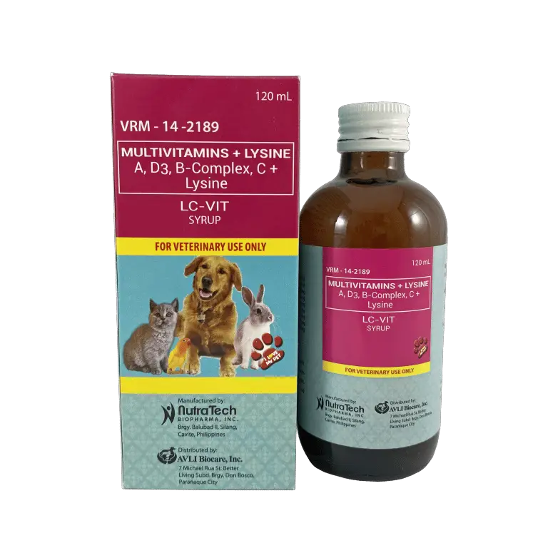 LC VIT Multivitamins Syrup (120ML)  Healing Pet