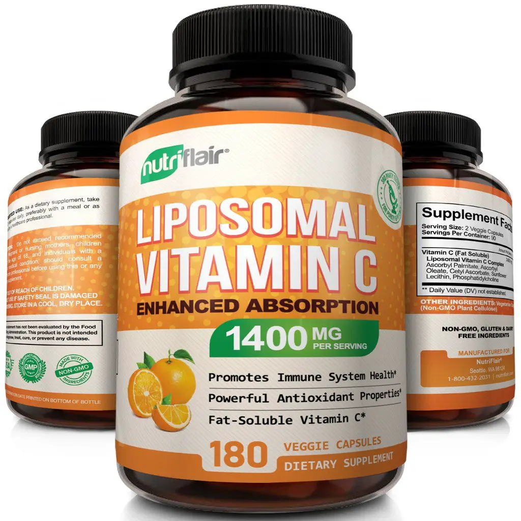 Liposomal Vitamin C 1600mg
