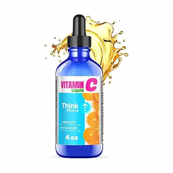 Liquid Vitamin C Drops  500 mg High Dose, for Adults and Kids, Immune ...