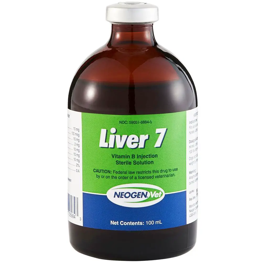 Liver 7 Vitamin B Injection Sterile Solution 100 mL