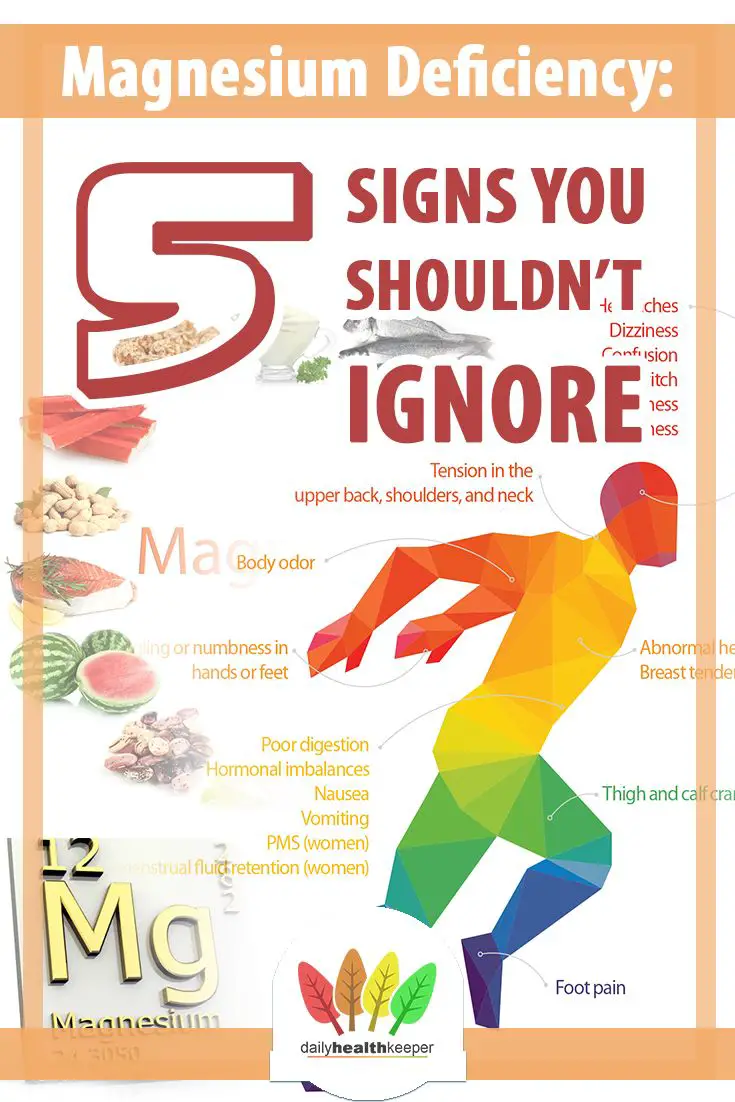 Magnesium Deficiency: 5 Signs You Shouldnt Ignore ...