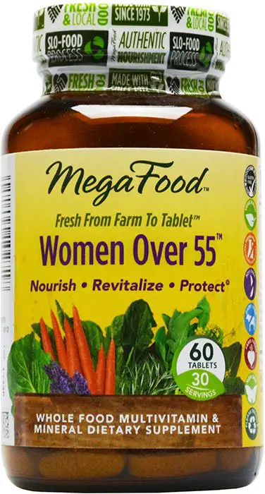 MegaFood Womans Over 55 Multivitamin