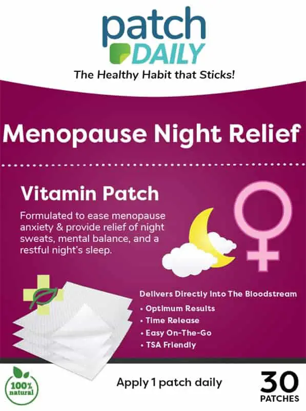 Menopause Night Relief Vitamin Patch â Patch Daily Vitamin ...
