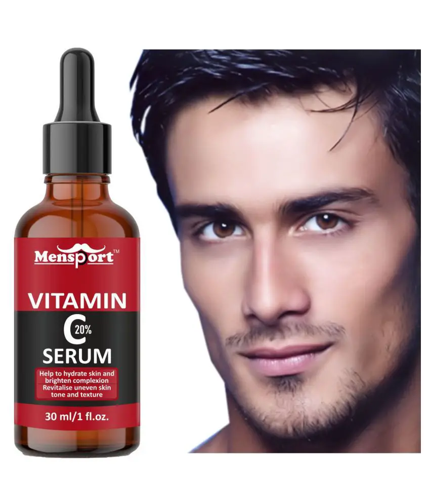 Mensport Vitamin C Skin Lightening Face Serum 30 mL Pack of 3: Buy ...