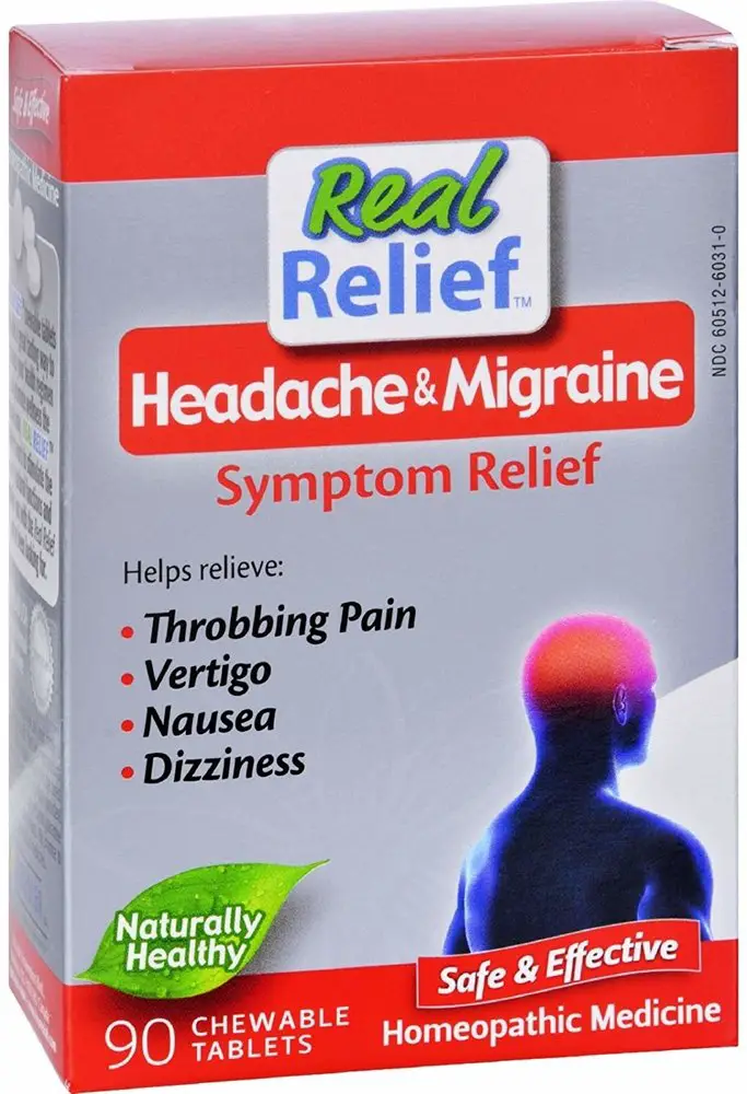 Migraine Relief 90 Chewable Tablets