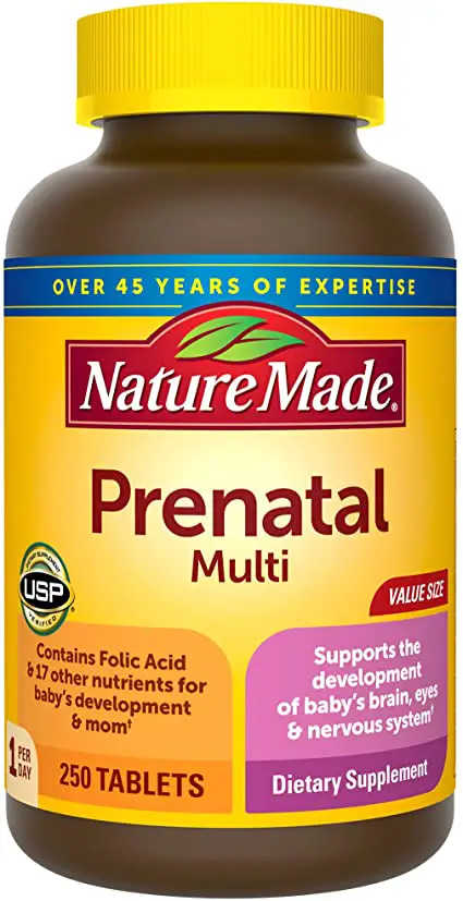 Milenium Home Tips: how much iron is in prenatal vitamins