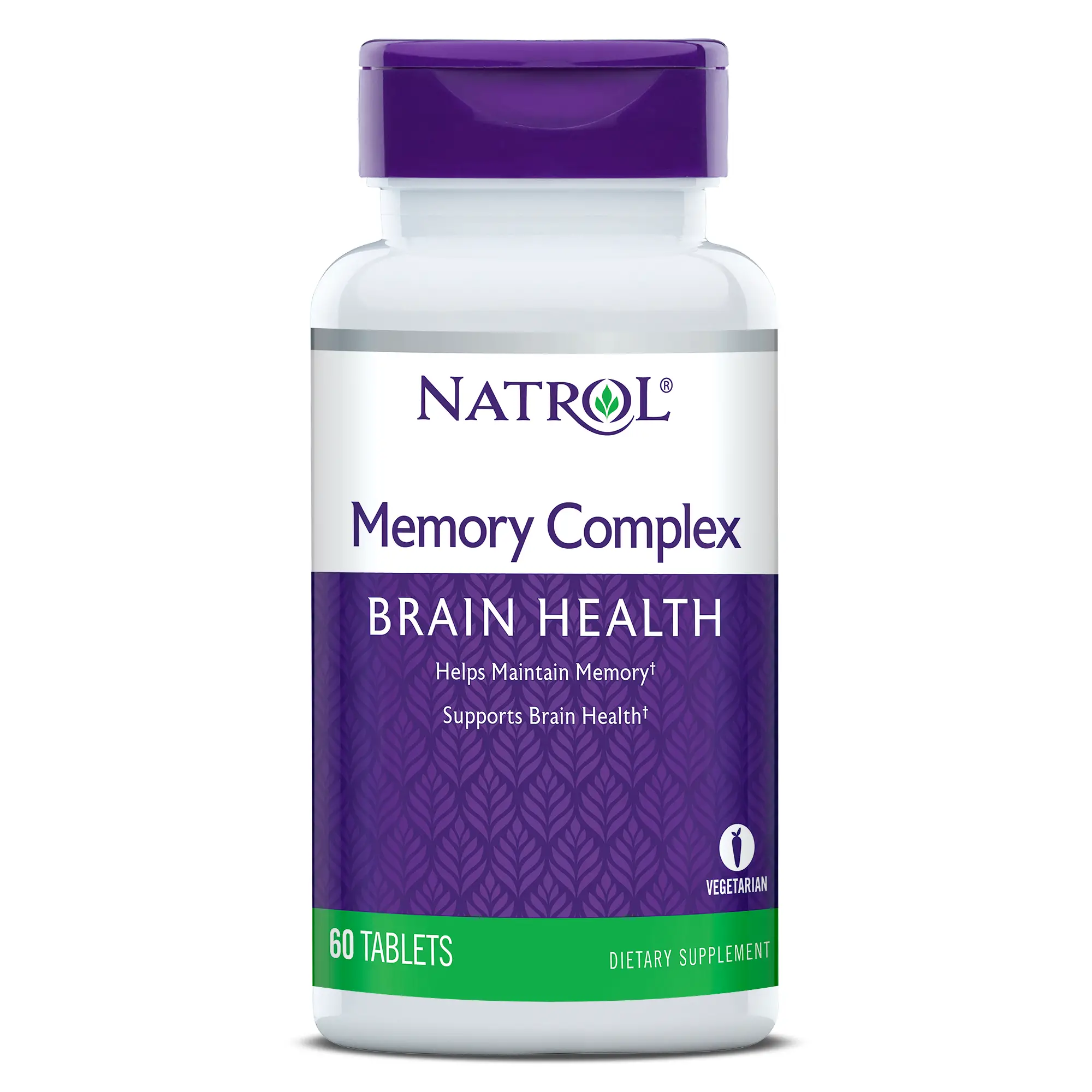 Natrol: Natrol Memory Complex, Brain Health, Tablets, 60ct
