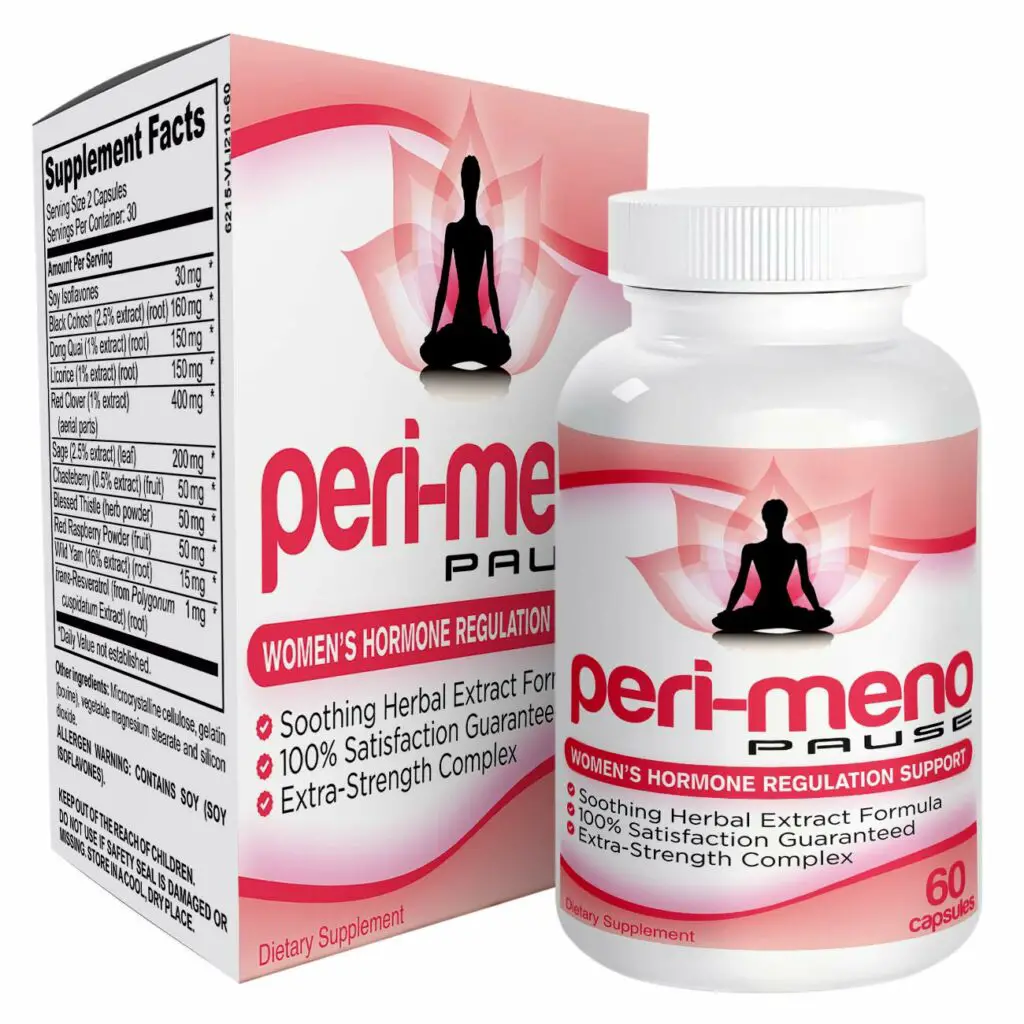Natural Perimenopause Supplements for Women  Perimenopause Relief ...
