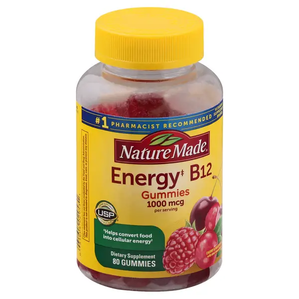 Nature Made Adult Gummies Energy B12 1000mcg