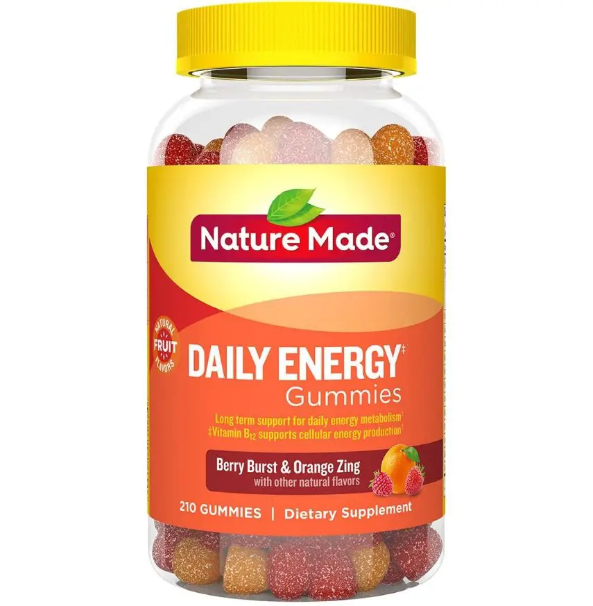 Nature Made Daily Energy Gummies, 210 ct.