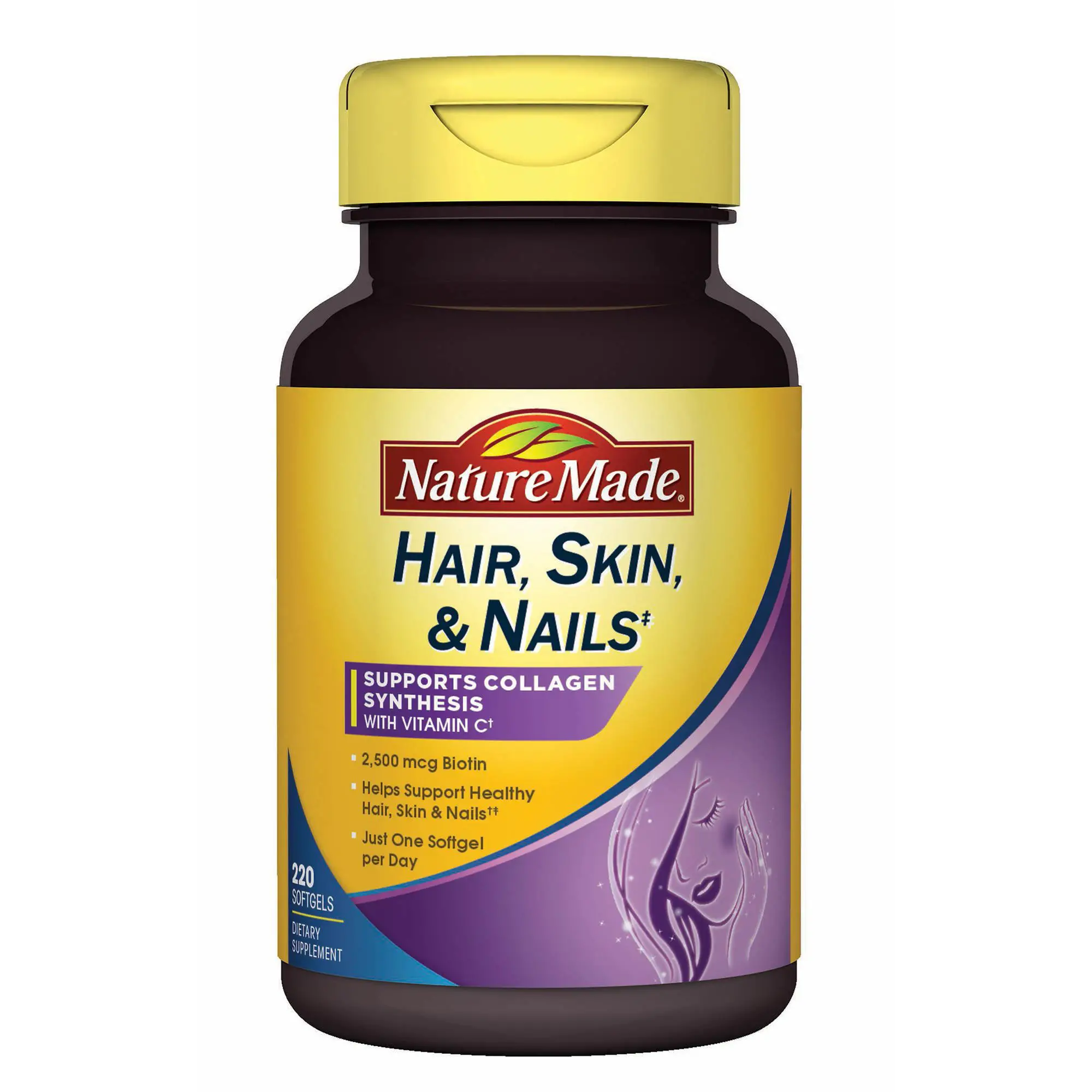 Nature Made Hair, Skin and Nails Supplement, 220 ct ...