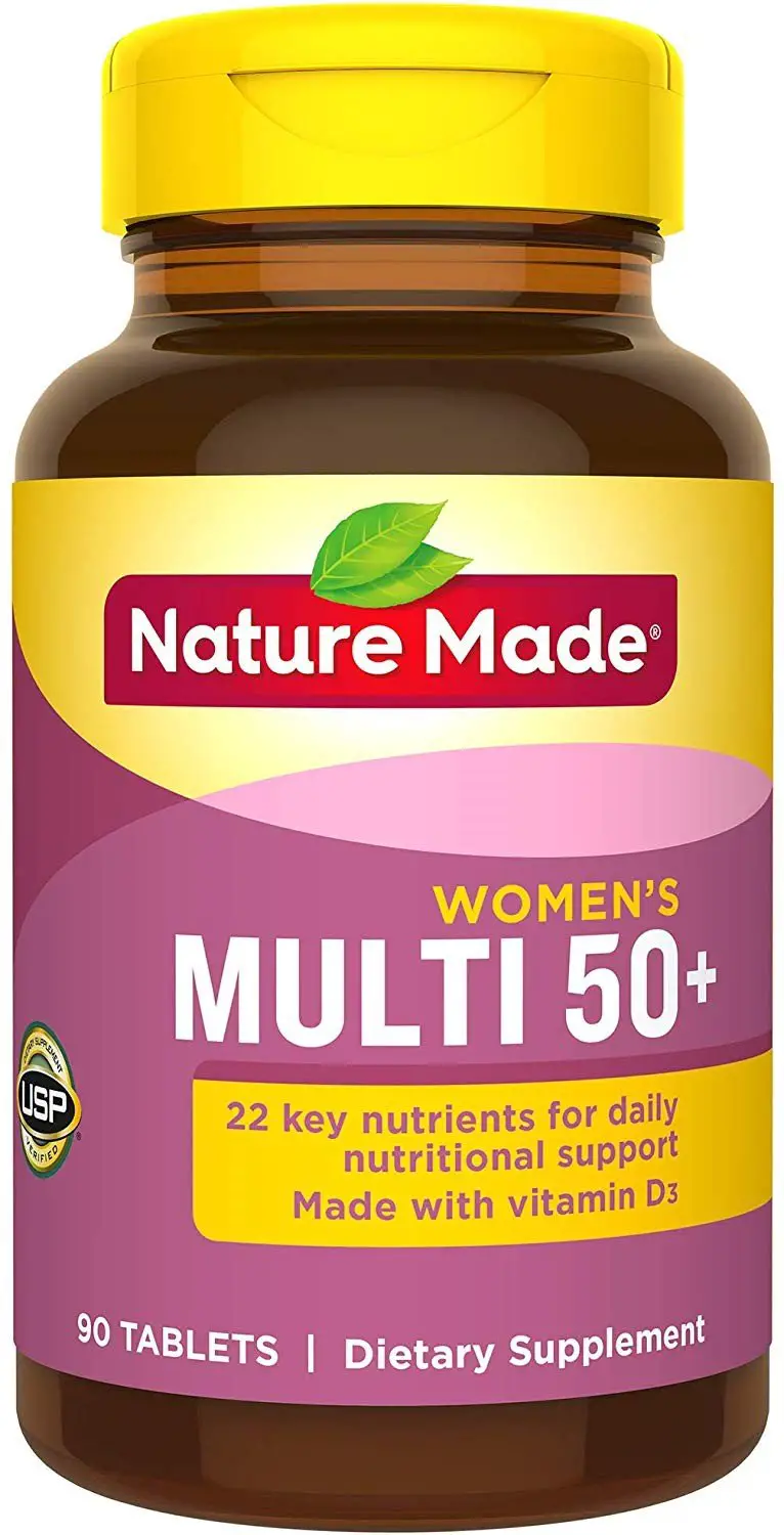Nature Made Multi for Her 50+ Vitamin/Mineral Tablets 90 ...
