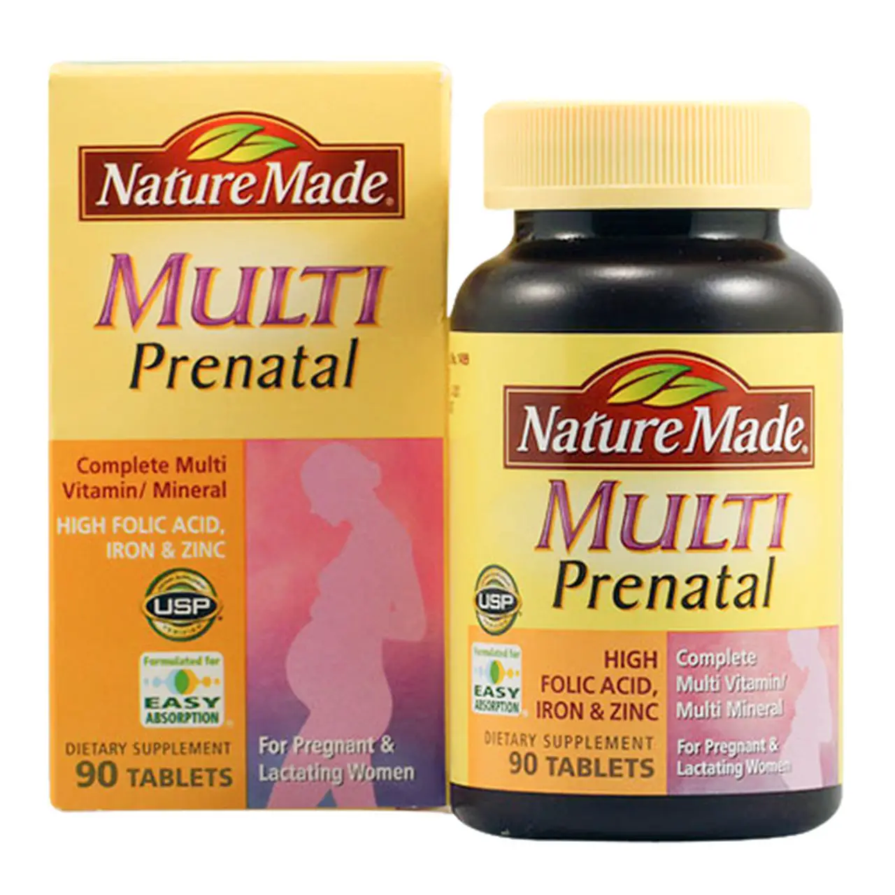 Nature Made Multi Vitamin Prenatal Tablets For Pregnant ...
