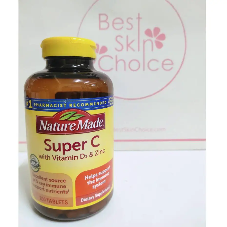 Nature made super c immune with vitamin d3 and zinc 200 tablets  ...