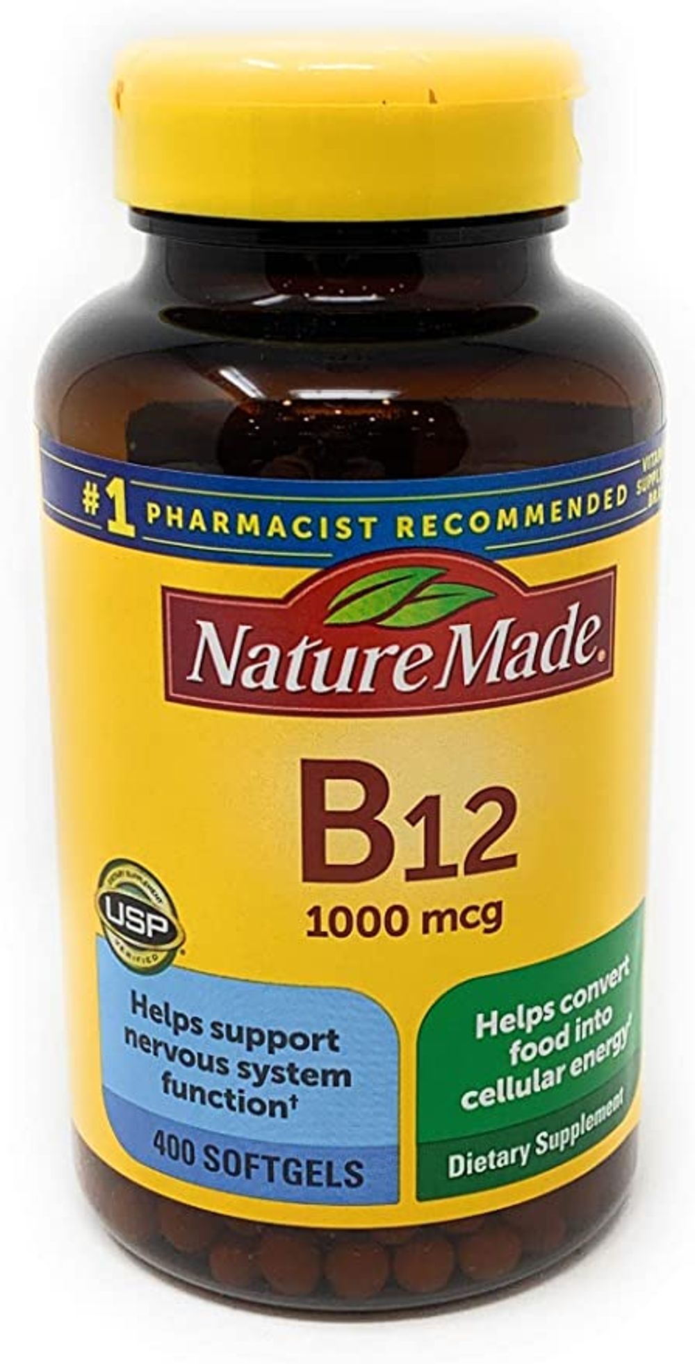 Nature Made Vitamin B12 1000 mcg, 400 Softgels