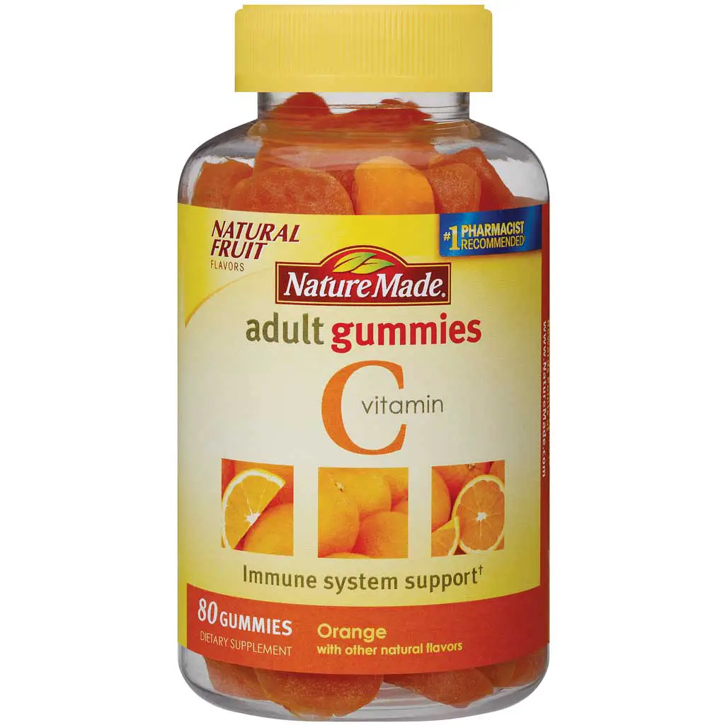 Nature Made Vitamin C Adult Gummies (250 mg per serving) 80 Ct 7/2018 ...