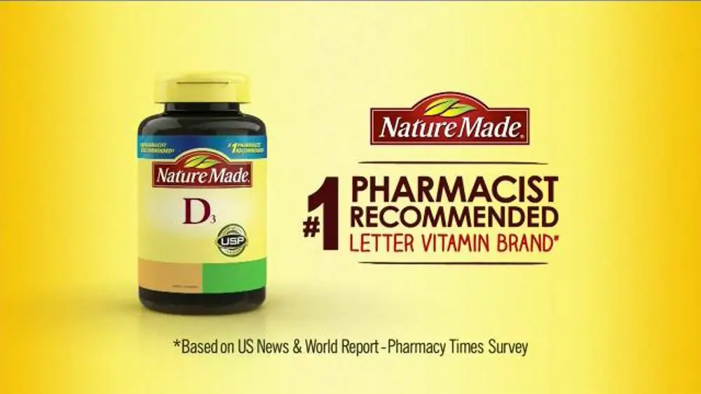 Nature Made Vitamin D3 TV Commercial,