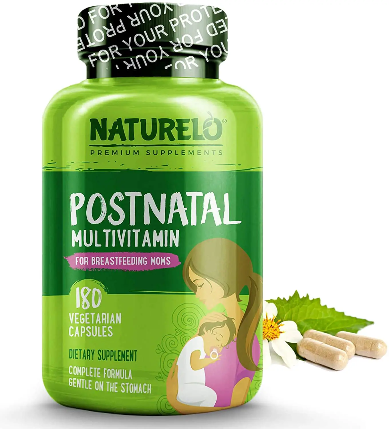 NATURELO Post Natal Multivitamin  Whole Food Postnatal ...