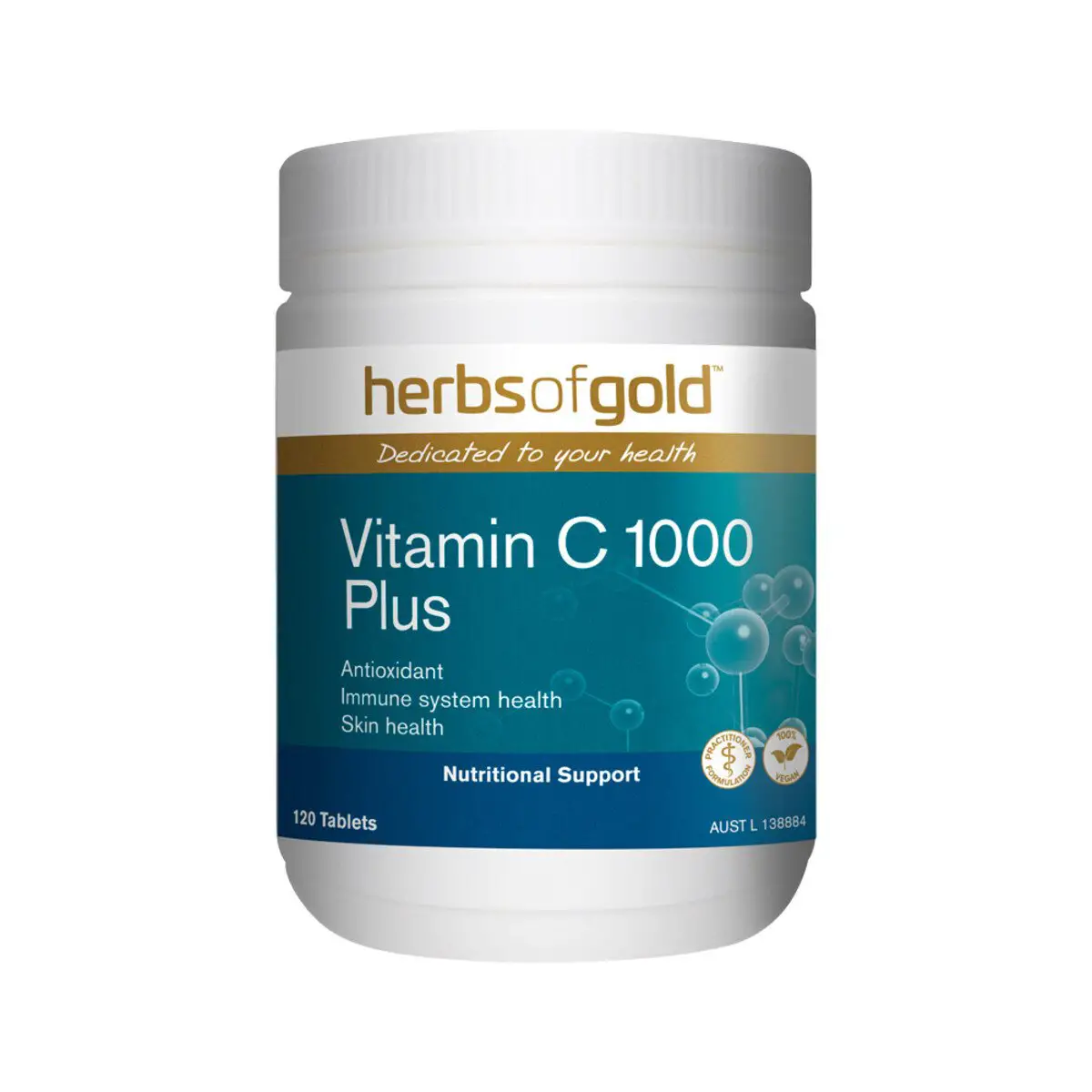 New Herbs of Gold Vitamin C 1000mg + Zinc &  Bioflavonoids ...