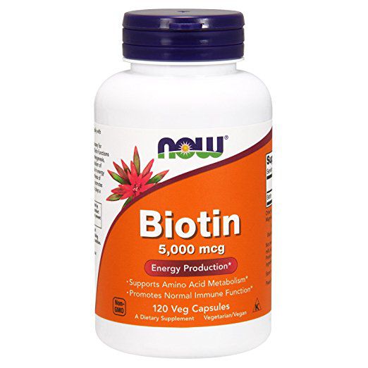 Now Foods Biotin 5 MG Vegetarian Capsules 1 gm Vitamins ...