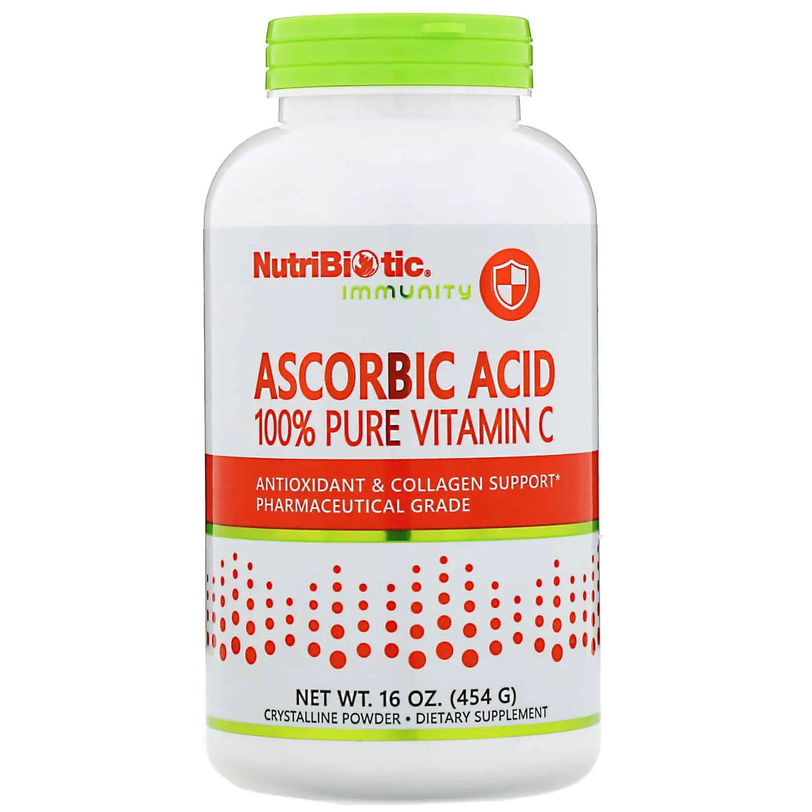 NutriBiotic Immunity, Ascorbic Acid, 100% Pure Vitamin C, 16 oz (454 g ...