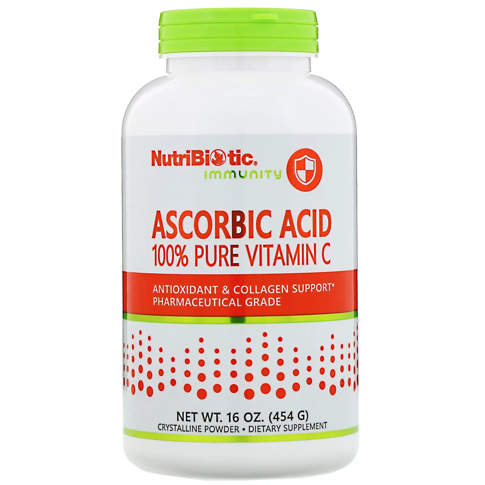 NutriBiotic Immunity, Ascorbic Acid, 100% Pure Vitamin C ...