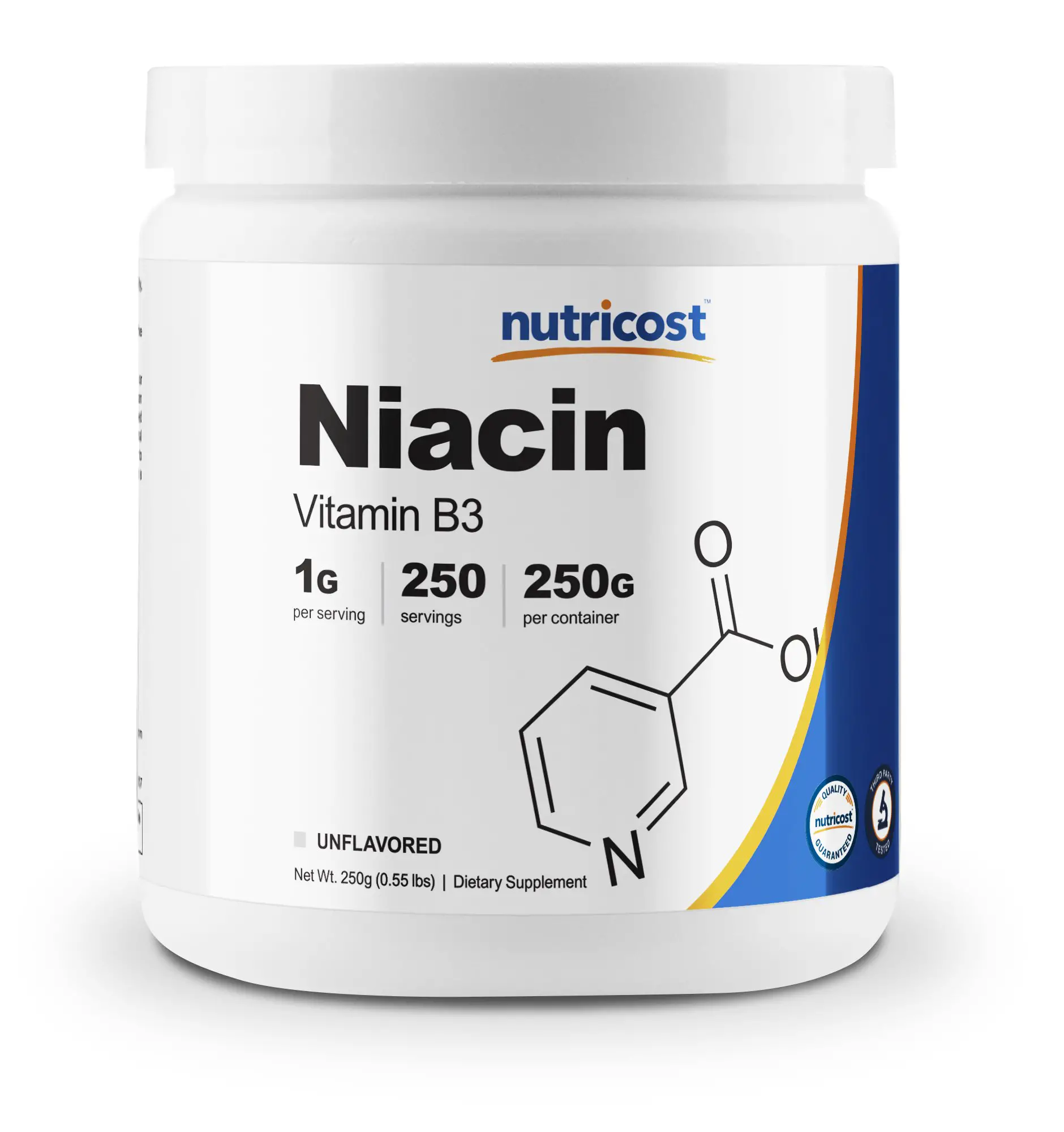 Nutricost Niacin (Vitamin B3) Powder 250 Grams