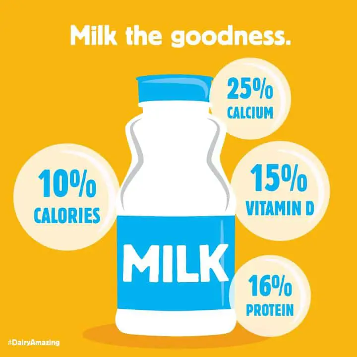 Nutrition Facts Of Whole Milk