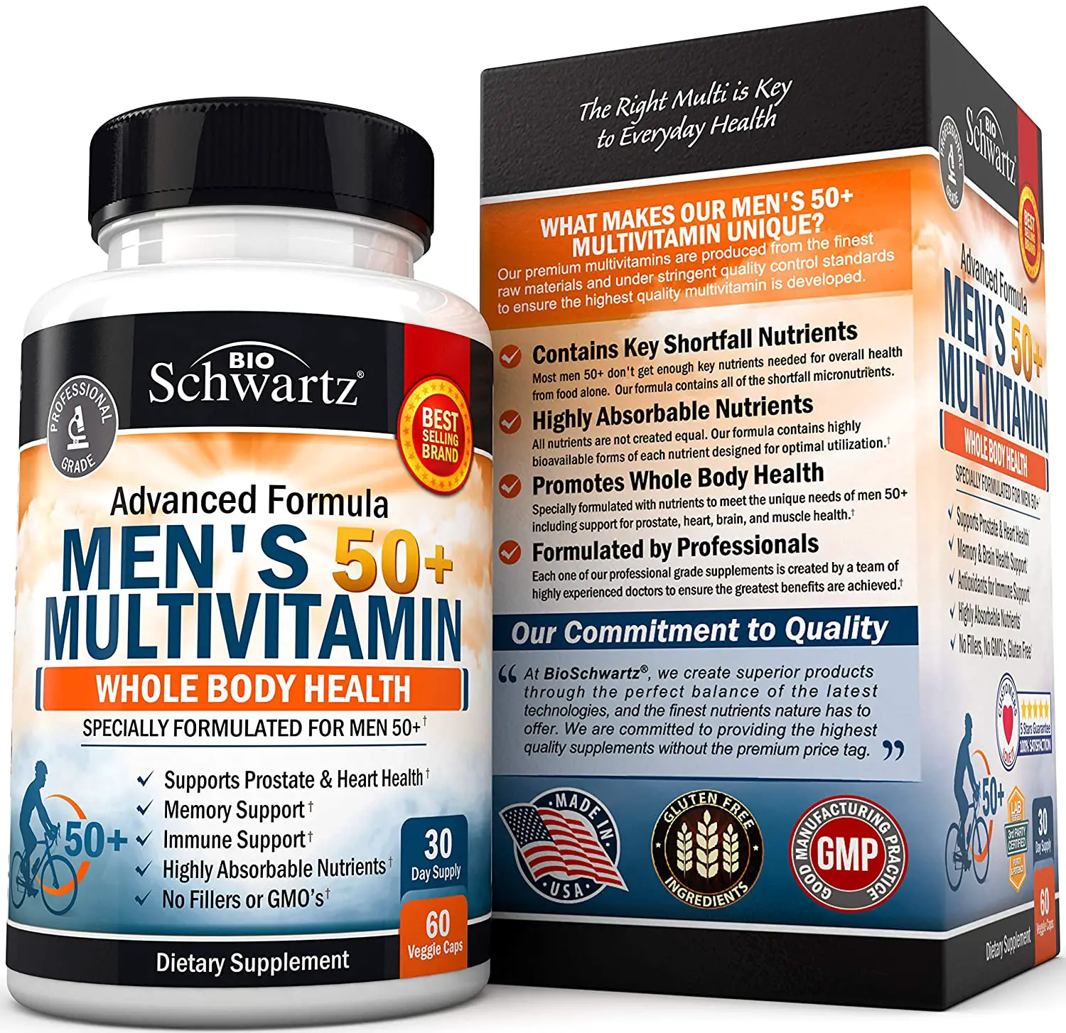 Once Daily Multivitamin for Men 50 and Over