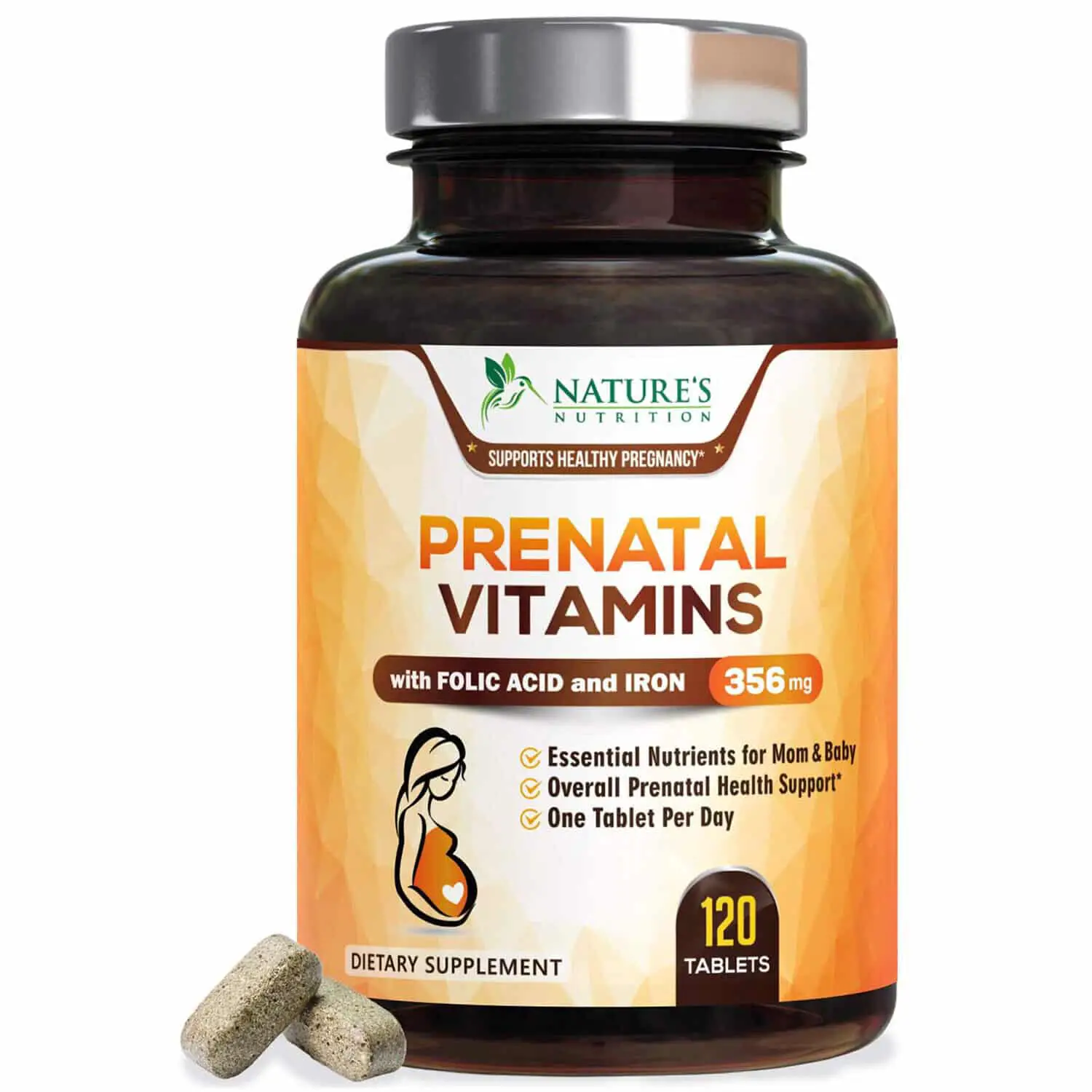 Prenatal Vitamins Complete Multivitamin with Folic Acid &  Iron