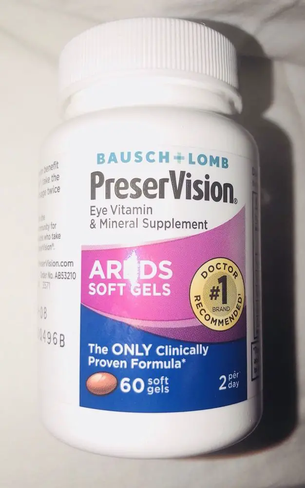 PreserVision Eye Vitamin &  Supplement Areds 2 Formula 60 ...
