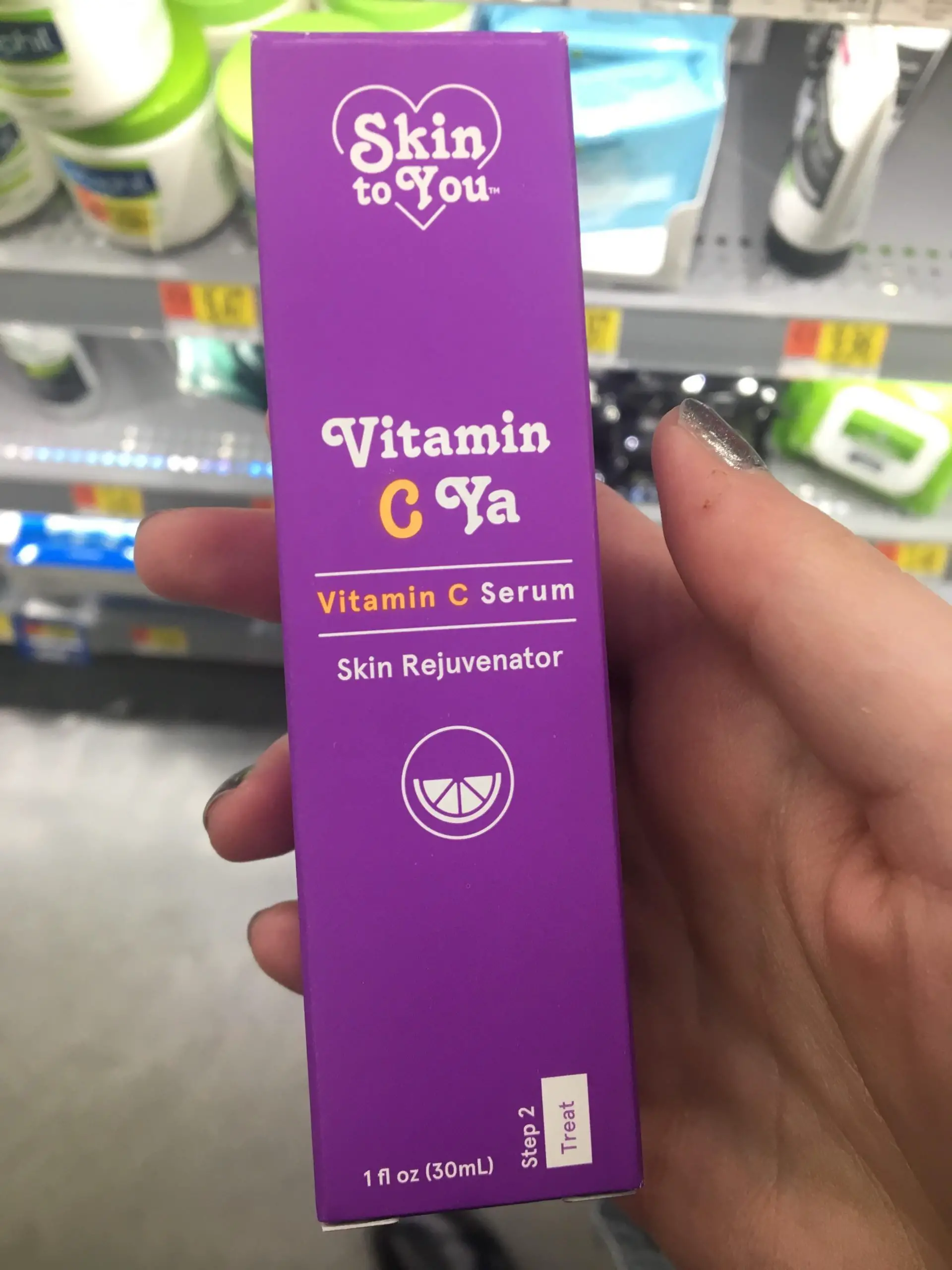 [Product question] New Vitamin C serum at Walmart, does it ...