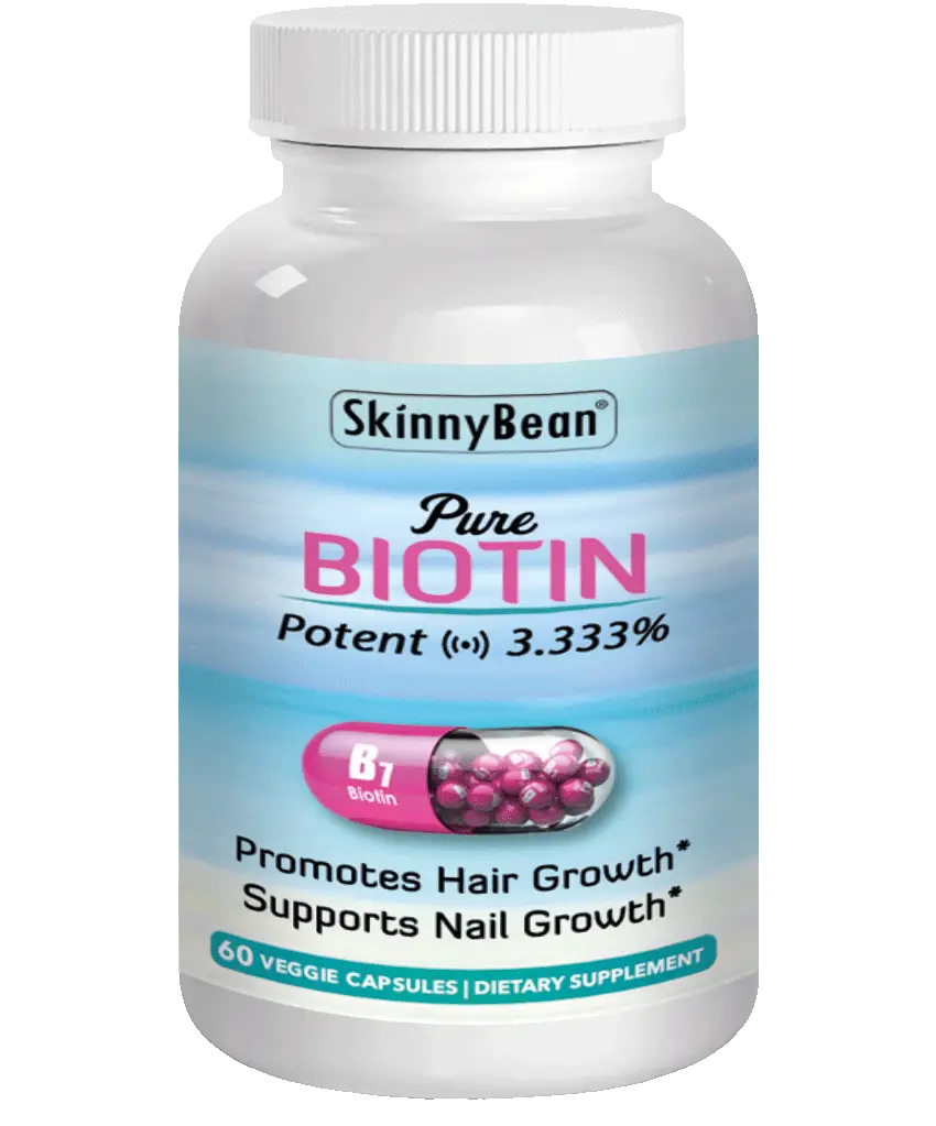 PURE biotin vitamins best natural for skin and hair
