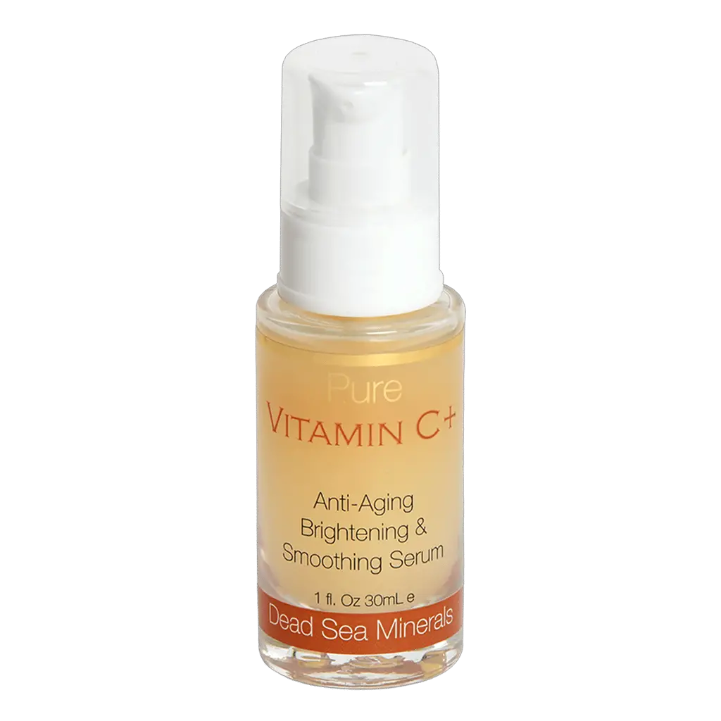 Pure Vitamin C+ Anti Aging Brightening &  Smoothing Serum Dead Sea Mine ...
