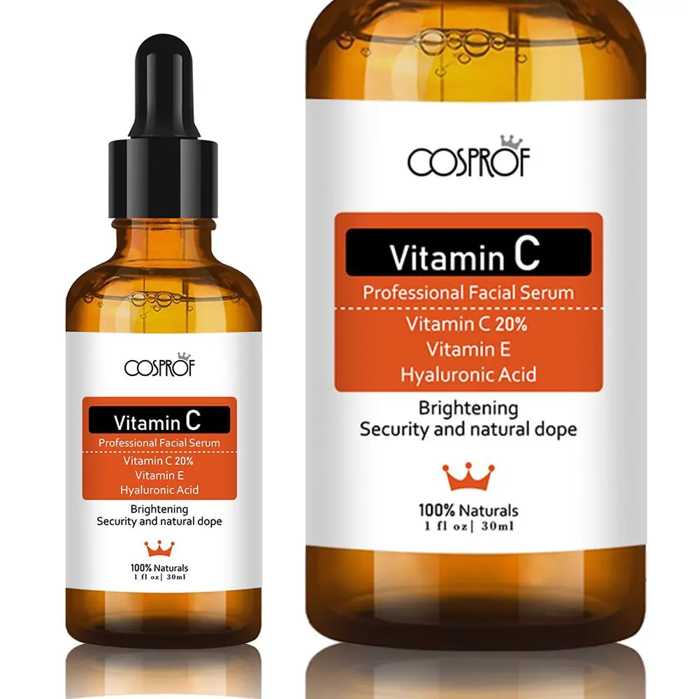Pure Vitamin C Serum Hyaluronic Acid Anti Wrinkle Acne Scar Anti Aging ...