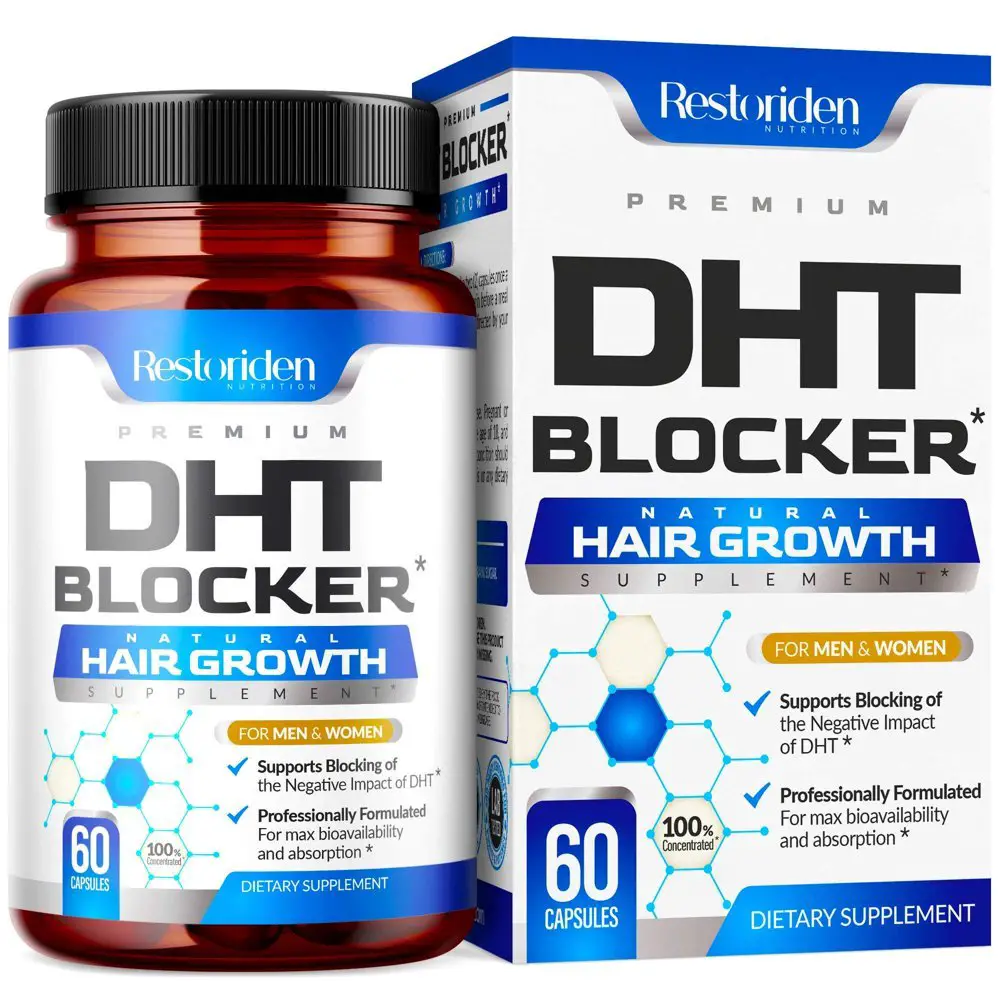 Restoriden DHT Blocker Hair Loss Supplement