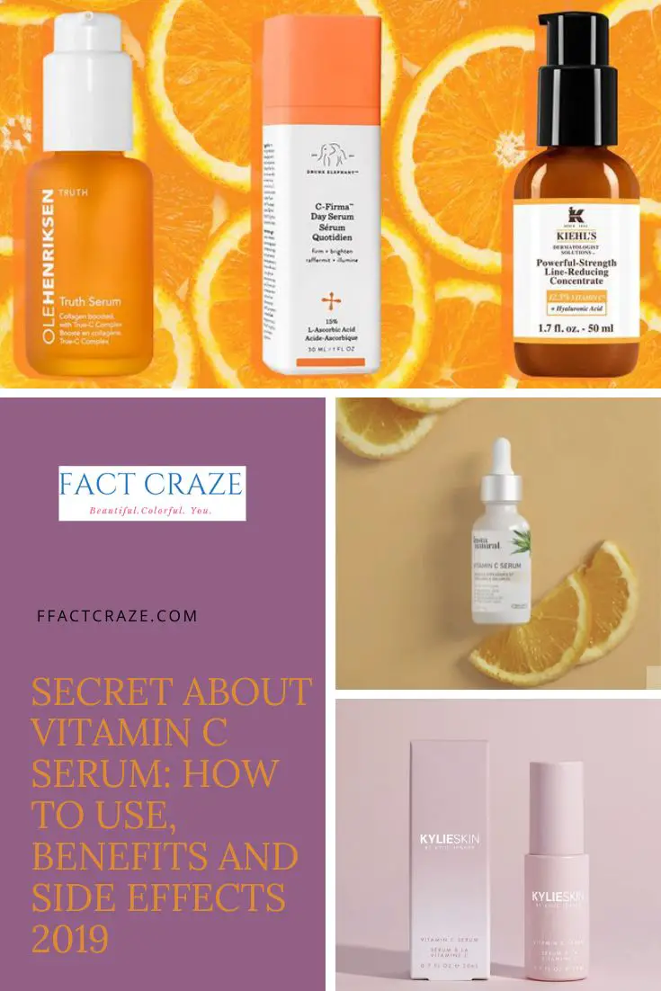 Secret About Vitamin C Serum: How to use, Benefits and ...