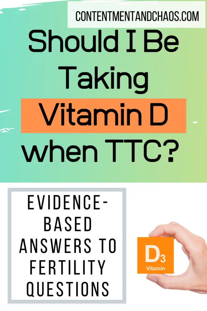 Should I Take a Vitamin D Supplement for Fertility ...