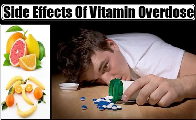 Side Effects Of Vitamin Overdose  Natural Home Remedies &  Supplements